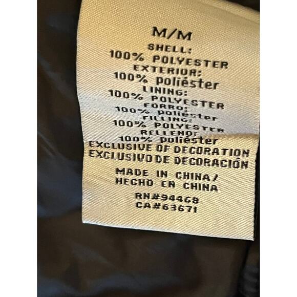 Nautica womens puffer winter jacket. water/wind resistant.active stretch. Medium - Picture 5 of 8